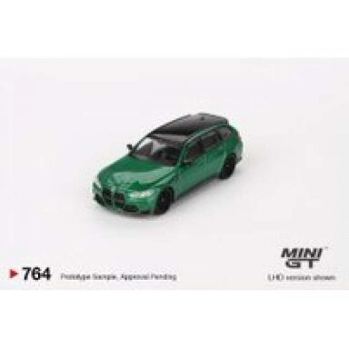 Mini GT 1/64 2022 BMW M3 Touring (G81) Competition Isle of man, green metallic