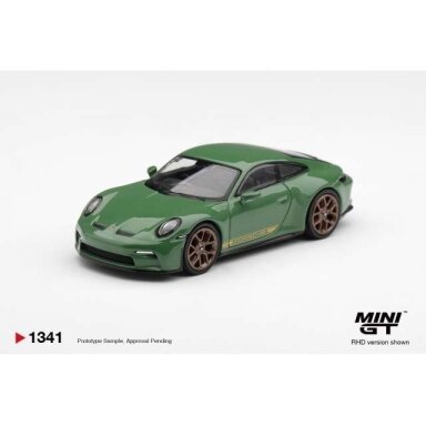 PRE-ORD3R MINI GT Modeliukas 1/64 2022 Porsche 911 (992) GT3, auratium green PRE-ORD3R MINI GT Modeliukas 1/64 2022 Porsche 911 (992) GT3, auratium green