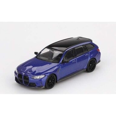 Mini GT 1/64 2023 BMW M3 G81 Touring Competition Portimao, blue metallic