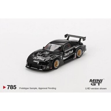 Mini GT Modeliukas 1/64 2023 Mazda RX-7 LB-Super Silhouette, black Mini GT Modeliukas 1/64 2023 Mazda RX-7 LB-Super Silhouette, black