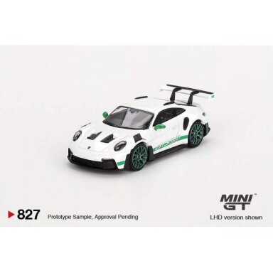 Mini GT  1/64 2023 Porsche 911 (992) GT3 RS white Tribute to Carrera RS, white