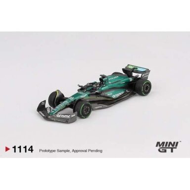PRE-ORD3R Mini GT 1/64 2024 Aston Martin AMR24 #18 Lance Stroll Canadian GP, green/black