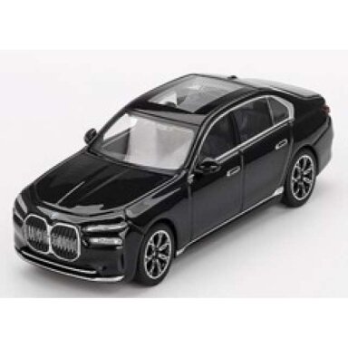 PRE-ORD3R Mini GT 1/64 2024 BMW 17 Edrive50, black sapphire