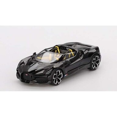 PRE-ORD3R Mini GT 1/64 2024 Bugatti W16, mistral black