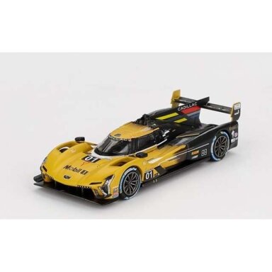 PRE-ORD3R Mini GT 1/64 2024 Cadillac V-Series.R #01 Cadillac Racing  
IMSA Sebring 12 Hrs, yellow/black