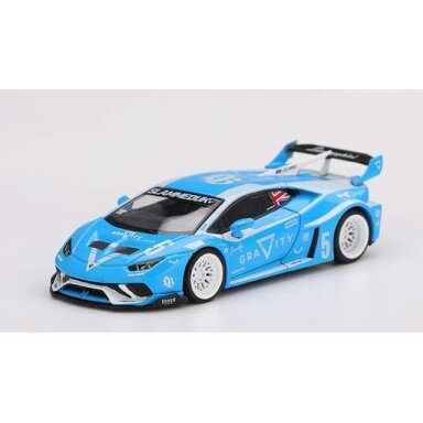 Mini GT 1/64 2024 Lamborghini Huracan LB-Works GT Gravity, blue