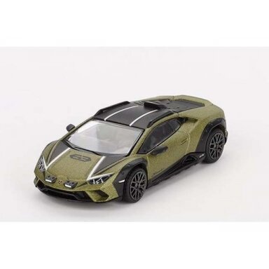 Mini GT Modeliukas 1/64 2024 Lamborghini Huracan Sterrato, verde gea matt Mini GT Modeliukas 1/64 2024 Lamborghini Huracan Sterrato, verde gea matt