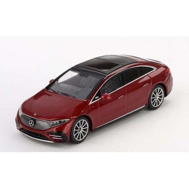 Mini GT 1/64 2024 Mercedes-Benz EQS 580 4Matic, Red metallic