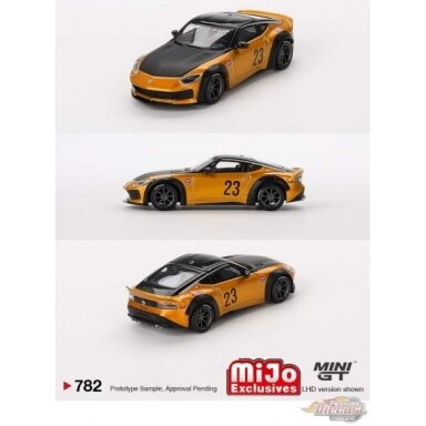 Mini GT  1/64 2024 Nissan 400Z LB Nation Works, gold