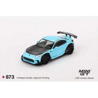 Mini GT 1/64 2024 Toyota GR86 LB Works, baby blue
