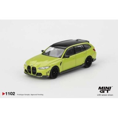 Mini GT 1/64 2025 BMW M3 (G82) Touring, Sao Paulo yellow