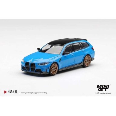 MINI GT Modeliukas 1/64 2025 BMW M3 Performance Touring, riviera blue MINI GT Modeliukas 1/64 2025 BMW M3 Performance Touring, riviera blue