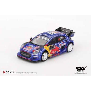 Mini GT 1/64 2025 Ford Puma Rally 1 #55 M-Sport Ford Rally Monte Carlo, various