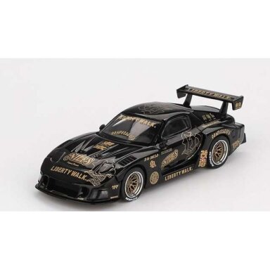 PRE-ORD3R Mini GT 1/64 2025 Mazda RX7 (FD3S) LB-Super Silhouette FD-Niles, black