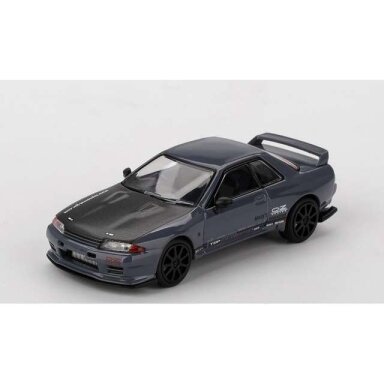 PRE-ORD3R MINI GT Modeliukas 1/64 2025 Nissan GTR Top Secret VR32, stealth grey