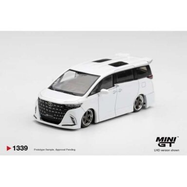 MINI GT Modeliukas 1/64 2025 Toyota Alphard 40 Kuhl, white MINI GT Modeliukas 1/64 2025 Toyota Alphard 40 Kuhl, white