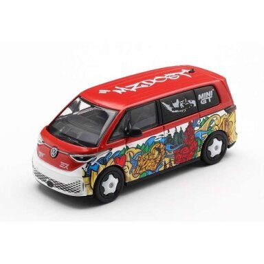PRE-ORD3R MINI GT Modeliukas 1/64 2025 Volkswagen ID. Buzz Mizu Design, various