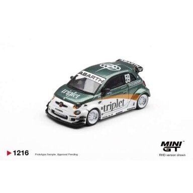 MINI GT 1/64 2026 Fiat 595 Abarth LB-Works TY Edition, various