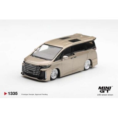 MINI GT Modeliukas 1/64 2026 Toyota Vellfire 40, Kuhl Gold metallic MINI GT Modeliukas 1/64 2026 Toyota Vellfire 40, Kuhl Gold metallic