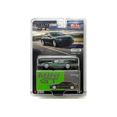 PRE-ORD3R Mini GT 1/64 Bentley Flying Spur Verdant, dark green