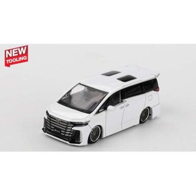 PRE-ORD3R MINI GT Modeliukas 1/64 Toyota Vellfire 40, white