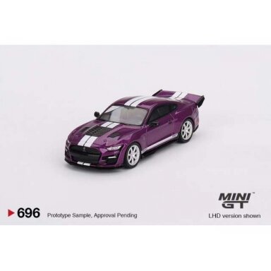 Mini GT Modeliukas 2023 Shelby GT500 Dragon Snake Concept, purple with white stripes Mini GT Modeliukas 2023 Shelby GT500 Dragon Snake Concept, purple with white stripes