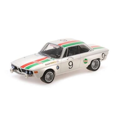 Minichamps Modeliukas 1/18 1971 BMW 2800 CS Castrol BMW #9 Moorkens/Haxhe 24H SPA Francorchamps, white Minichamps Modeliukas 1/18 1971 BMW 2800 CS Castrol BMW #9 Moorkens/Haxhe 24H SPA Francorchamps, white