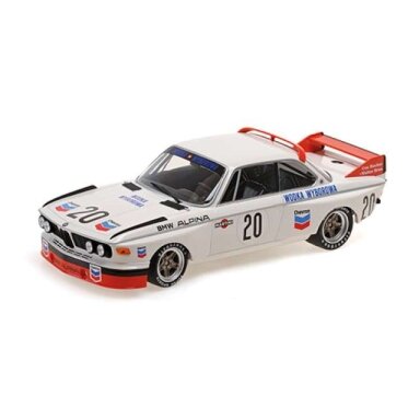 Minichamps Modeliukas 1/18 1973 BMW 3.0 CSL #20 Brun/Kocher 24hrs SPA, white/blue/red Minichamps Modeliukas 1/18 1973 BMW 3.0 CSL #20 Brun/Kocher 24hrs SPA, white/blue/red