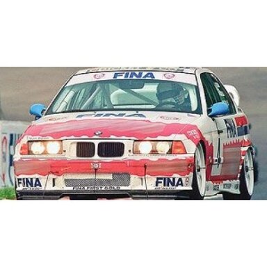 Minichamps Modeliukas 1/18 1994 BMW 318IS ClassII BMW Team Fina-Bastos #4 Tassin/Ravaglia/Burgstaller Winners 24h Spa, white/red Minichamps Modeliukas 1/18 1994 BMW 318IS ClassII BMW Team Fina-Bastos #4 Tassin/Ravaglia/Burgstaller Winners 24h Spa, white/red