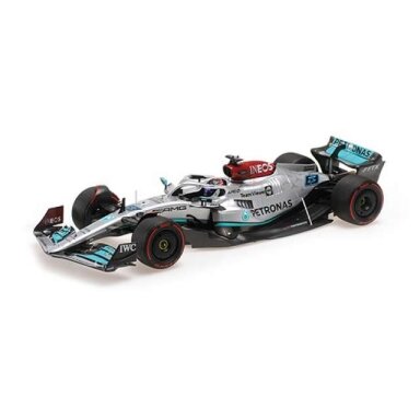 Minichamps Modeliukas 1/18 2022 Mercedes Benz AMG Petronas Formula One Team F1 W13 E Performance George Russel Minichamps Modeliukas 1/18 2022 Mercedes Benz AMG Petronas Formula One Team F1 W13 E Performance George Russel