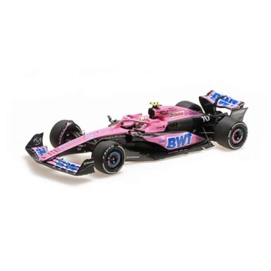 Minichamps Modeliukas 1/18 2023 BWT Alpine F1 Team A523 #10 Pierre Gasly, pink/blue Minichamps Modeliukas 1/18 2023 BWT Alpine F1 Team A523 #10 Pierre Gasly, pink/blue
