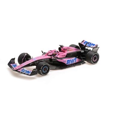 Minichamps Modeliukas 1/18 2023 BWT Alpine F1 Team A523 #31 Esteban Ocon, pink/blue Minichamps Modeliukas 1/18 2023 BWT Alpine F1 Team A523 #31 Esteban Ocon, pink/blue