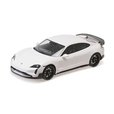 Minichamps Modeliukas 1/18 2024 Porsche Taycan Turbo GT, white Minichamps Modeliukas 1/18 2024 Porsche Taycan Turbo GT, white