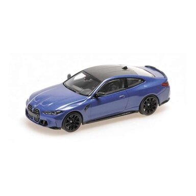 Minichamps Modeliukas 1/43 2020 BMW M4, blue metallic Minichamps Modeliukas 1/43 2020 BMW M4, blue metallic