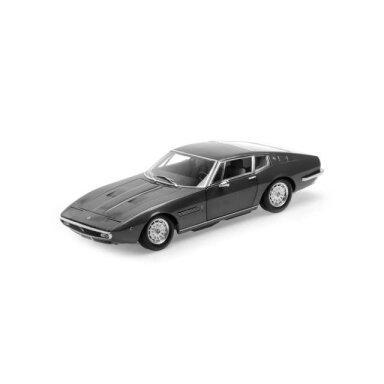 PRE-ORD3R Minichamps 1/87 1969 Maserati Ghibli Coupe, black metallic