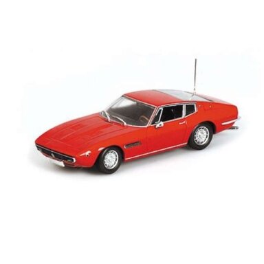 PRE-ORD3R Minichamps 1/87 1969 Maserati Ghibli Coupe, dark blue