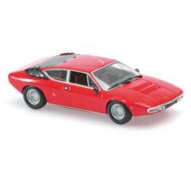 PRE-ORD3R Minichamps 1/87 1969 Maserati Ghibli Coupe, red