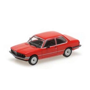 PRE-ORD3R Minichamps 1/87 1975 BMW 323i (E21), red