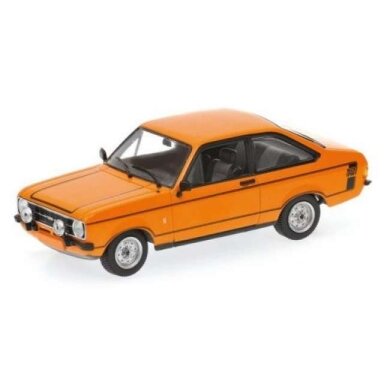 PRE-ORD3R Minichamps 1/87 1975 Ford Escort 1600 Sport, orange