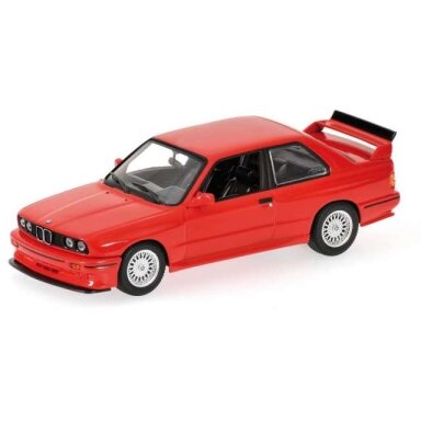 PRE-ORD3R Minichamps 1/87 1986 BMW M3 (E30), red