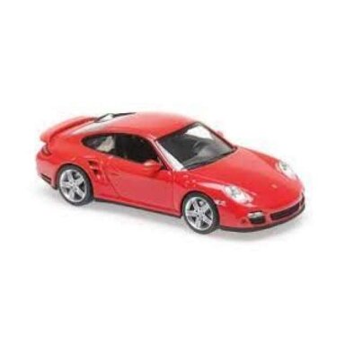 PRE-ORD3R Minichamps 1/87 2006 Porsche 911 Turbo (997), red