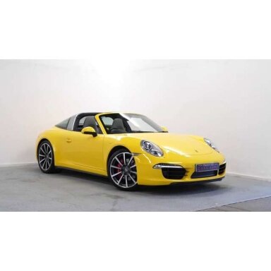PRE-ORD3R Minichamps 1/87 2014 Porsche 911 Targa 4S, yellow