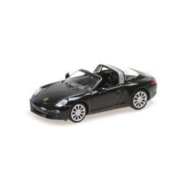 PRE-ORD3R Minichamps 1/87 2014 Porsche 911 Targa, black