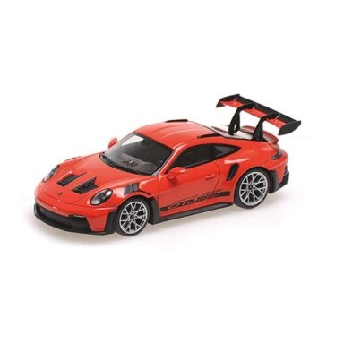 PRE-ORD3R Minichamps 1/87 2024 Porsche 911 (992) GT3 RS, red with silver wheels