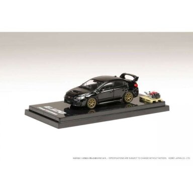 PRE-ORD3R Hobby Japan 2018 Subaru WRX STi EJ20 Final Edition Full Packakge Engine Display Model, crystal black silica