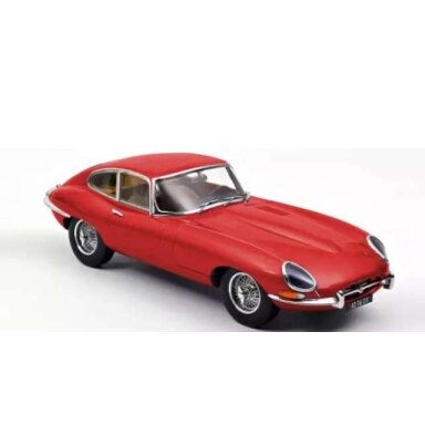 PRE-ORD3R NOREV 1/12 1964 Jaguar E-Type Coupe, signal red