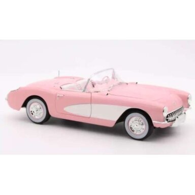 PRE-ORD3R NOREV 1/18 1656 Chevrolet Corvette, pink/beige
