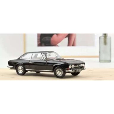 PRE-ORD3R NOREV 1/18 1969 Peugeot 504 Coupé, black