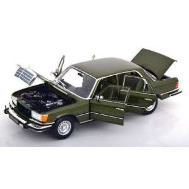 NOREV 1/18 1973 Mercedes Benz 350 SE W116 US-Version, green metallic