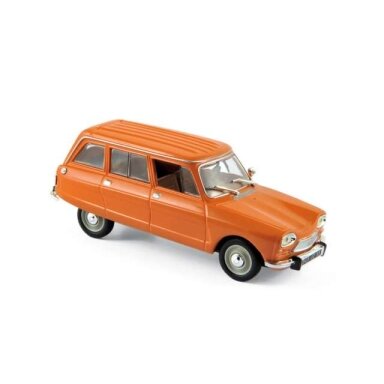 PRE-ORD3R NOREV 1/18 1975 Citroen Ami 8 Break, tenere orange